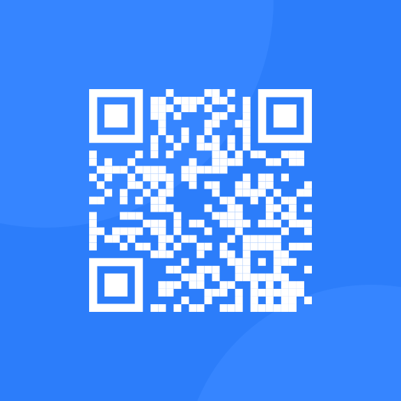 QR Code linking to Fontend Mentor Website.